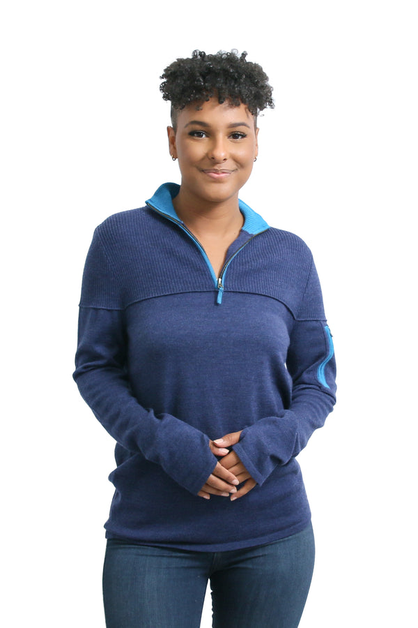 CAMPFIRE |  100% Merino Quarter Zip