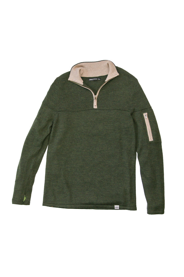 CAMPFIRE |  100% Merino Quarter Zip