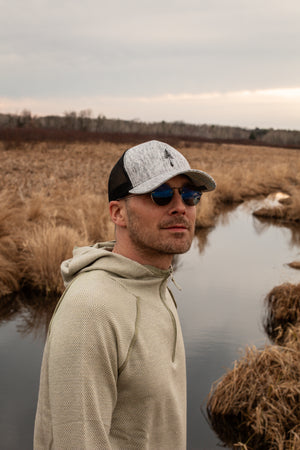 TRADDLE MAP BRIM TRUCKER
