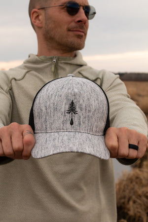 TRADDLE MAP BRIM TRUCKER